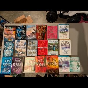 Nora Roberts Hard Cover Book Collection
